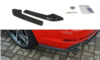 Maxton Design Rear Side Splitters For B9 Audi S4 / A4 S-Line Avant